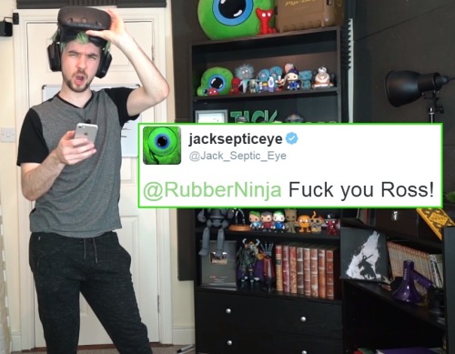 therealjacksepticeye: idratherlivefreetofail: Good old Ross everyone! :D Gotta love him haha