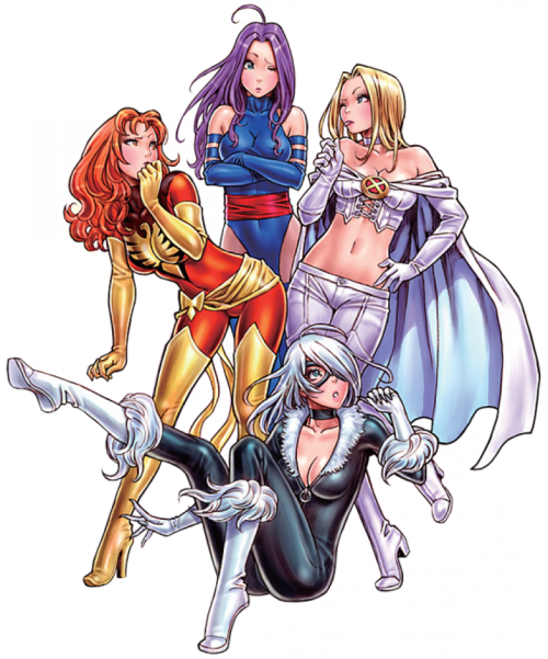 fandoms-females:CBV #8  - Puzzling and even more puzzling  (Shunya Yamashita )  Marvel gals~ < |D’“”