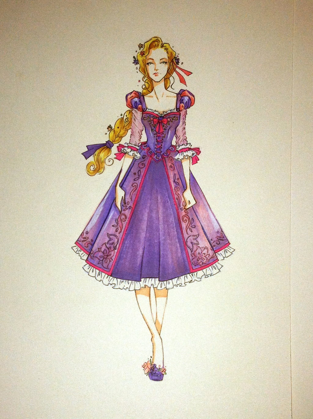 fairytalemood:  Rapunzel and Belle Redux by Justin McTwisp 