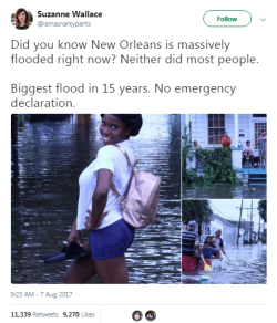 stayingwoke:  aaliyah-appollonia:  guywithamohawk:  humble-riley:  black-to-the-bones: What is wrong with the Media? Why aren’t they reporting about real issues like flooding or the water crisis in Flint?  ^^   Anyone living there right now to confirm