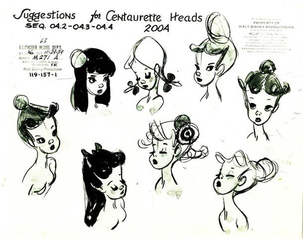      1930 / 1940 Disney Concept Art by par Gustaf Tenggren.    