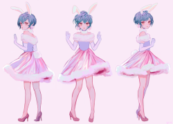 totorolls: oc fabel doing a little twirl ;* ♡  ♡  ♡       :3 So cute