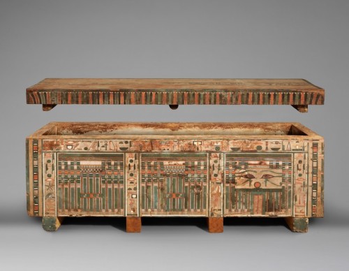 met-egyptian-art: Coffin of Khnumhotep, Metropolitan Museum of Art: Egyptian ArtRogers Fund, 1912 Me