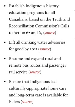 sorcierarchy:gelsitc:First Polls open up in 34 days for voting for our new Prime Minister, my friends!!!! Heres the main 3 parties plans and comments on Indigenous affairs, moving forward!! 👏👏👏👏PLEASE REBLOG THIS EVEN IF YOU’RE NOT CANADIAN!! This