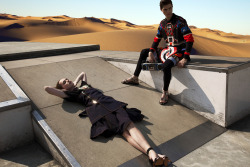 overdeauxis:  Givenchy SS14 &ldquo; Driving the Dunes of Erg Chebbi&quot;  