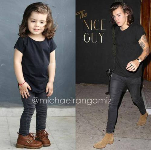 horanaroundwithmandy:  cabello-arme:  Mini Harry Styles  Oh     EM     GEEE!!! This is the cutest thing I’ve ever seen!