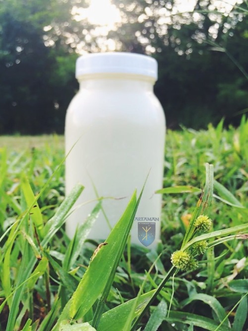 Raw, fresh, creamy, nourishing, sweet milk. Made from our cow, with a &ldquo;little&rdquo; help from