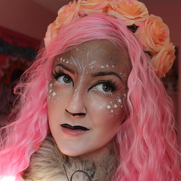 albinwonderland:  My new Halloween tutorial is up on my youtube! Now you can learn