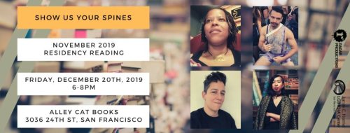 sfplhormelcenter:
“ RADAR Productions & San Francisco Public Library bring you our next round of writing residents, inspired by books, papers, ephemera, videos, and other materials they found in the LGBTQIA archives. Thank you, Alley Cat Books, for...