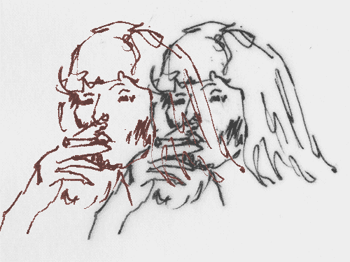 hallucination:You, me, a blunt and the stars.@hallucination