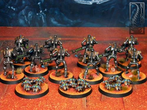  Necron Warriors of Nihilakh Dynasty. 