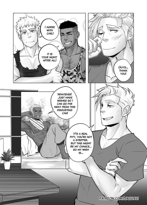 jasdavi:  Genie On Tap // Part 2 Part 1here’s the second part!! it was fun drawing the pole dance scene :’)