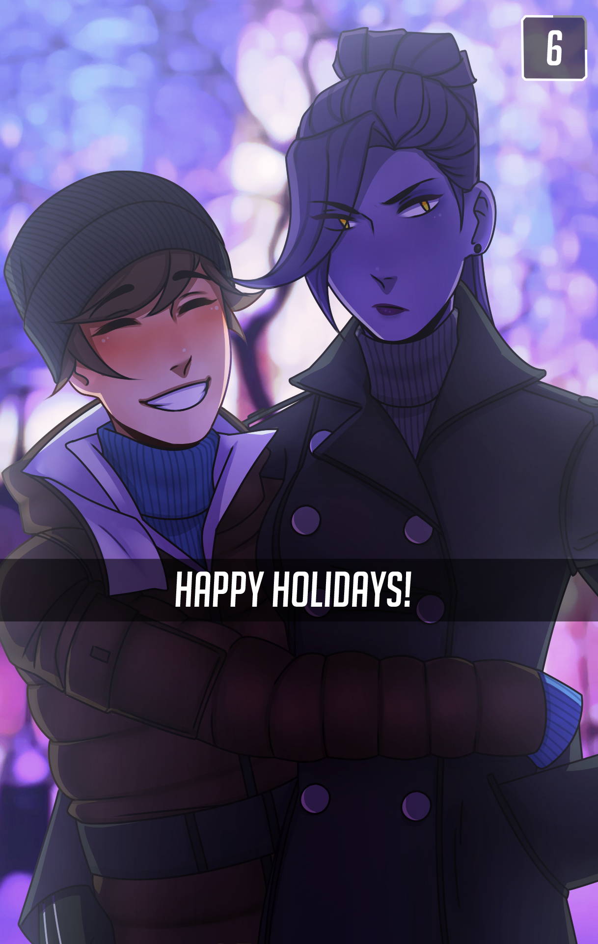 dyepure: This is my contribution to Overwatch Holiday spirit, now time to go throw