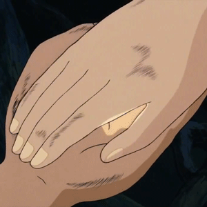 wholocked-the-library: Studio Ghibli + Holding Hands