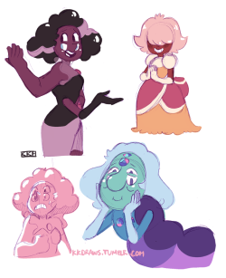 kkdraws: The other off color gems They were