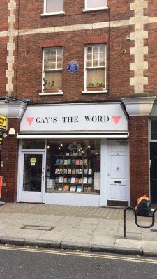 macrolit:  drmcbones: macrolit:  Gay’s The Word bookstore, London, EnglandMacro Literature: Thank you for sharing this with us!  why in the actual fucking hell was this blocked by safe mode  You’re not the only one. Check out so many of the recent