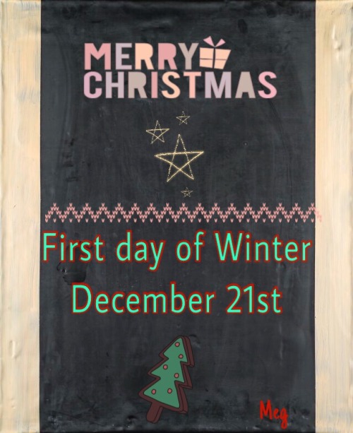 ✨Did you know?First day of winter is on Wednesday December 21st