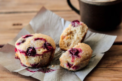 delta-breezes:  Cranberry Orange Muffins