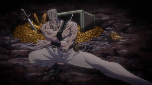 a-very-gay-bosmer: jjbacaps: who can make a pose this hard better than Polnareff? I’d like to 