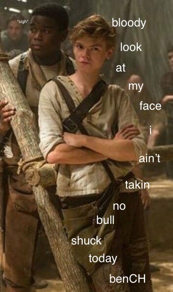 Gally: *throws Salt At Newt*