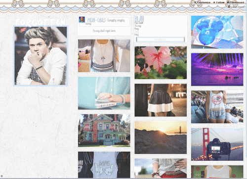 ♡ THEME FOUR BY ROB ♡ Live Preview // Code Like if you’re thinking about u