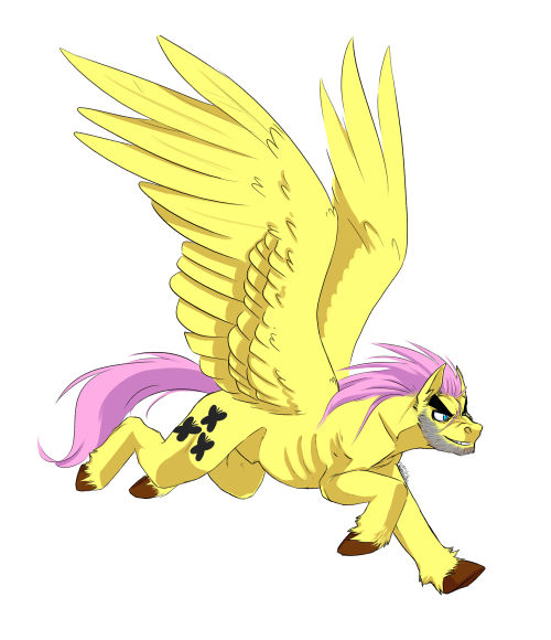nanasharkwolf:Finally Tumblr is back to life. Here, have this Flutterguy. Already saw and commented 