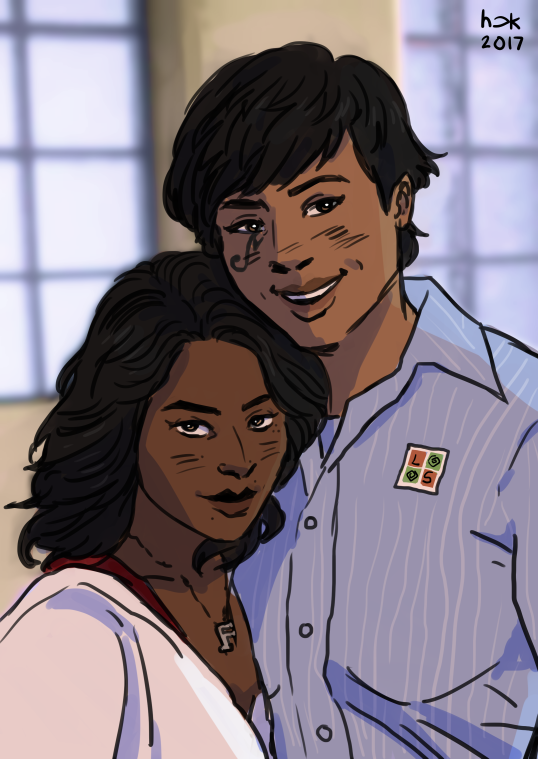 thehypertuna:More High School Musical AU doodles cause why not! Here’s the previous