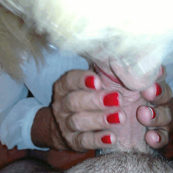 faggotlover:  Faggot Feeding. Rachel on her knees serving a Real Man.As it should