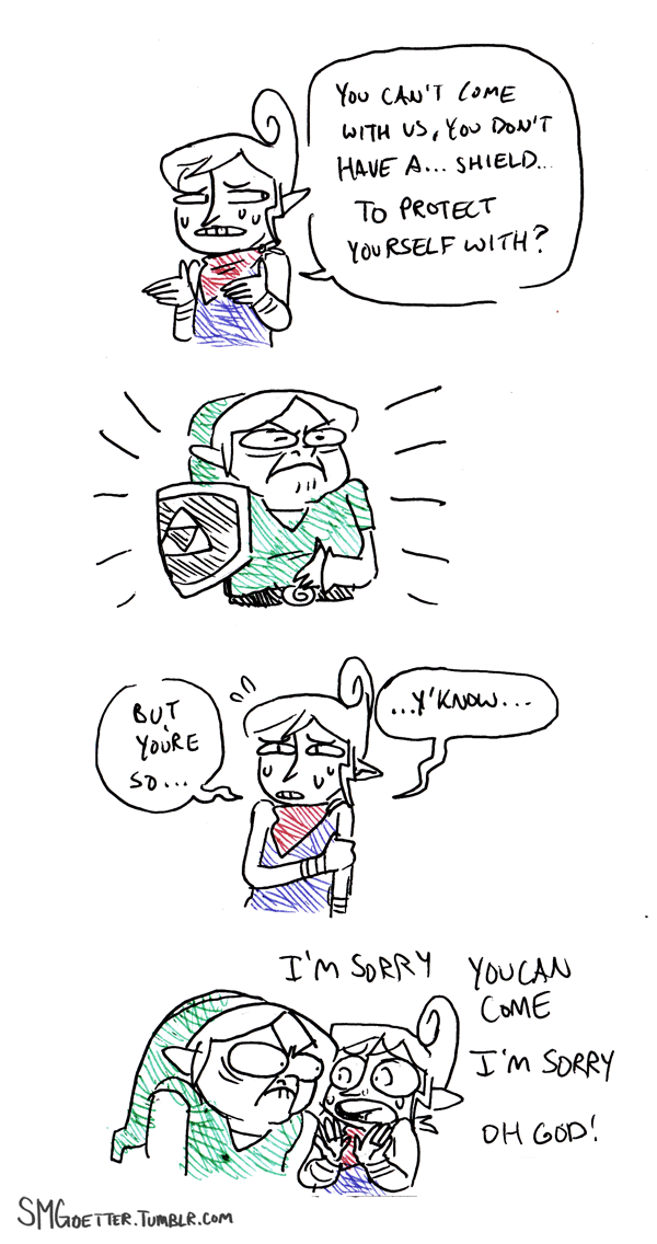 smgoetter:Wind Waker AU where Link and Aryll are kidnapped and Granny dons the hero