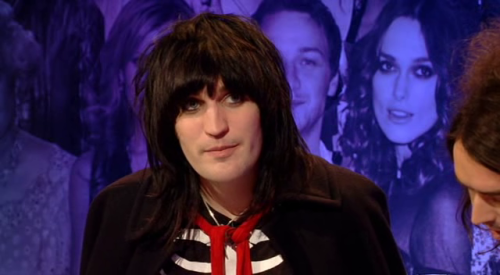 noel-fielding-web-page: Noel Fielding as The Goth Detective. The Big Fat Quiz Of The Year 2007.