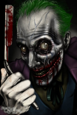 ubernoir:  Joker Str8.Rzr by Rev-Johnny-Stiletto