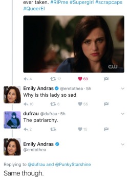 tv-nerd-aus:Emily Andras is a gift to us