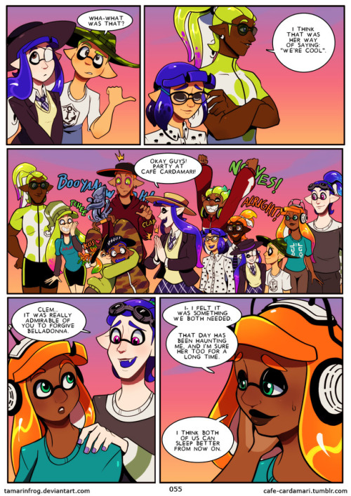 Cafe Cardamari Tales : Final Match! Splat Jam VS Toxink - Page 55 (Open image in new tab for full si