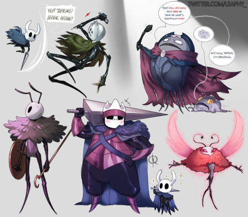 Here it is, give it up for round #7 of my Hollow Knight doodle pages! These took way longer to finis