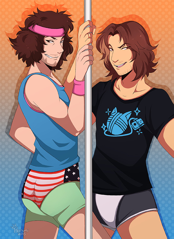 This is my submission for the Game Grumps Community Collab artbook ! I didn’t have