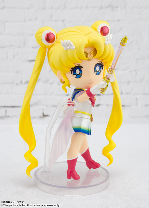 senshidaily:sailor moon merchandiseSailor Moon and Sailor Chibi Moon Eternal editions figuarts minis