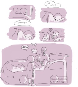 kerolunaticat:  Nightmares with happy endings (Sans won’t tell his bro when he has a nightmare, but Papyrus somehow always knows)