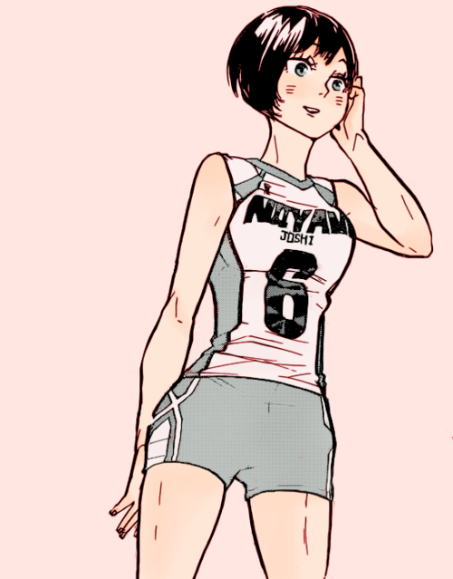 toorvus:   ✧ Haikyuu!! 30 Day Challenge - Day 24 Girl(s): Amanai Kanoka | 天内 叶歌