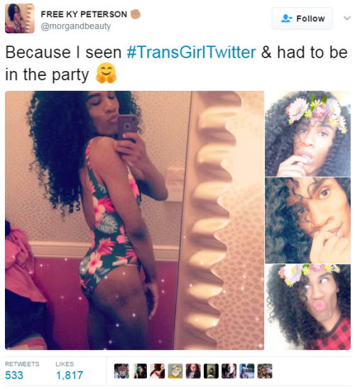 Porn blackness-by-your-side: These trans girls photos