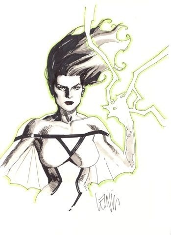 comicbookwomen:   Leinil Yu (x) (top link DA, bottom Comic Art Fans Gallery) 