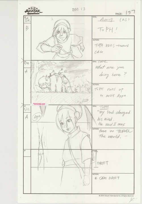 nickanimation: Rocking out this Earth Day with a look back at production art of Toph Beifong, one of