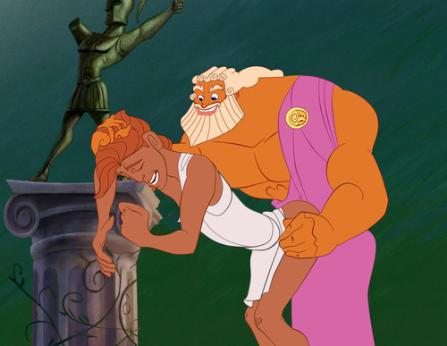 dirtydisneybitches: “That’s my son,” Hercules could feel Zeus’s voice rumble