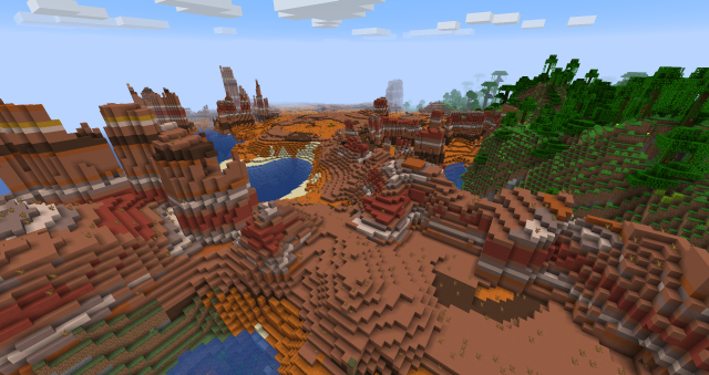Was on the Minecraft seeds subreddit when I found what could be one of the greatest seeds ever found. Special thanks go...