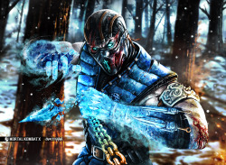 mkkollective:  Sub-Zero - MortaL Kombat X