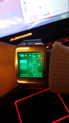 my smartwatch is now a pipboy