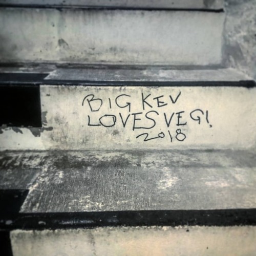 Big Kev Loves Veg in Oban, Scotland. 2018  . . . . #art #graffiti #bklv #Londonartist #oban #Scotlan