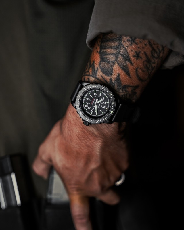 Instagram Repost 

 marathonwatch 

 Engineered for covert operations, the 41mm Marathon Anthracite GSAR dive watch features 24hr tritium illumination and a hardened IP coating that reduces harsh reflections, allowing for legible time-telling that won’t give away your position. 

  

 #MarathonWatch #BestInTheLongRun #BlackFridaySale #BlackOps #MilitaryWatch #MilitaryGear [ #marathonwatch #monsoonalgear #divewatch #toolwatch #watch ]