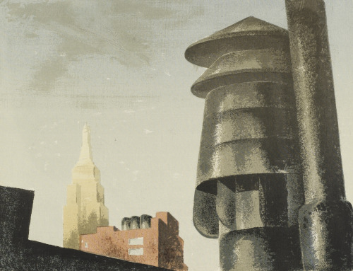 Roof and SkyLouis Lozowick (American, born Russia; 1892–1973)1939ScreenprintThe New York Public Libr