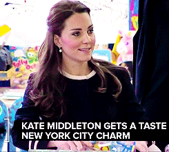 katemiddletons:  The Duchess of Cambridge’s reaction to a New Yorker strongly telling her to &