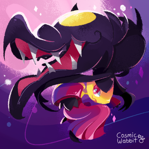 cosmickaninchen:This was for Mexadex Kalos Edition, I was so excited because I love Mega Mawile :D